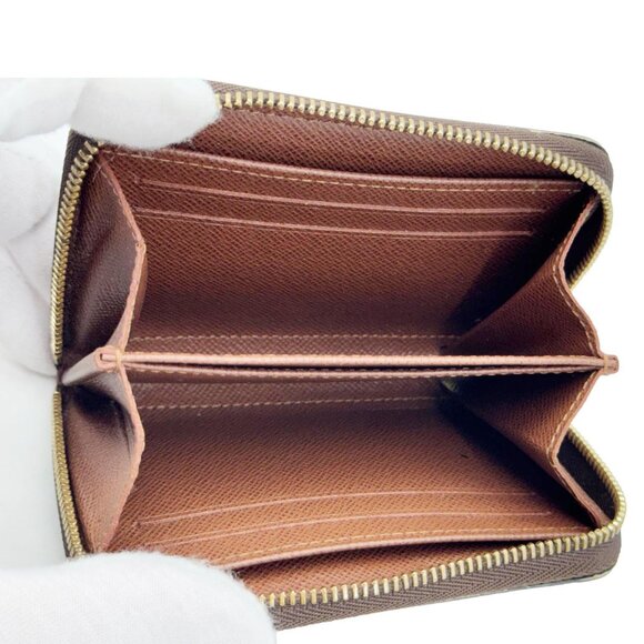 Louis Vuitton  Monogram Canvas Zippy Coin Purse Brown - Picture 10 of 11